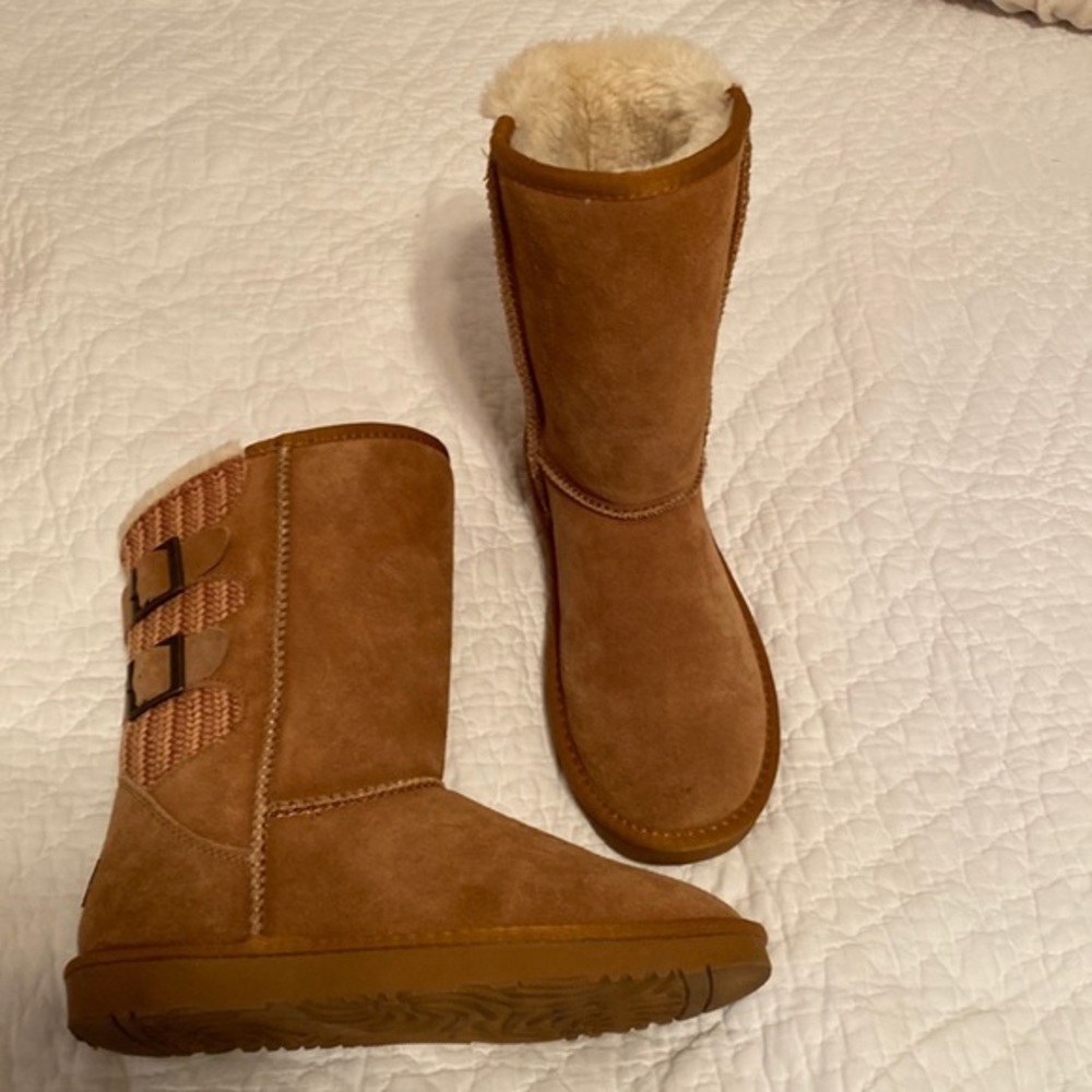 Dream Pairs Suede fur boots